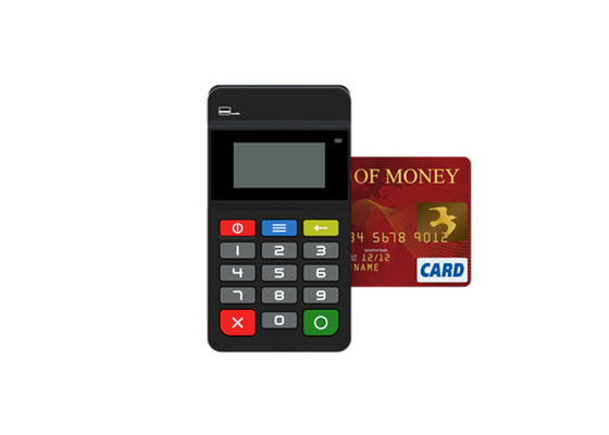 Android iOS sistemi ile uyumlu şık mobil ödeme Mpos terminali