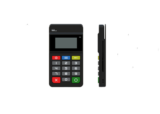 EMV Manyetik Kart Okuyucu Yazar Mini POS Terminali, klavyeli