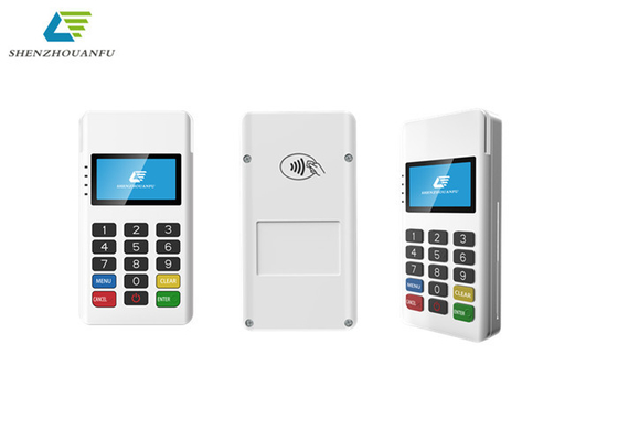 El tipi mobil bluetooth bağlantısı NFC Kart Okuyucu POS terminali